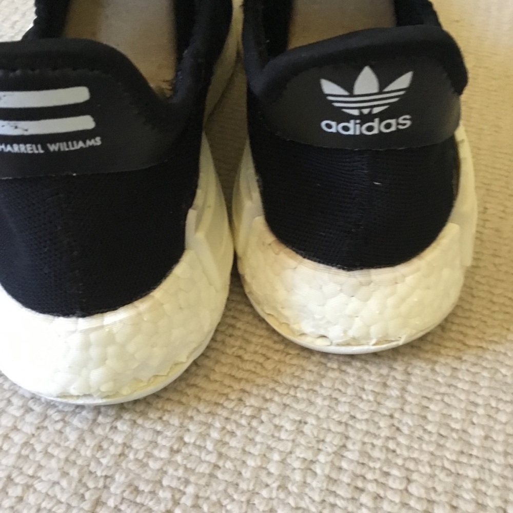 Pharrell x Channel adidas Black and White Athletic Shoe - Picture 9 of 12